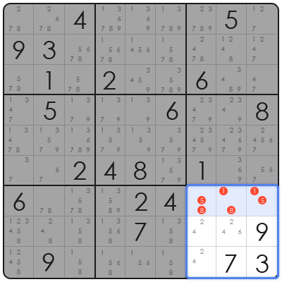 sudoku hidden pairs